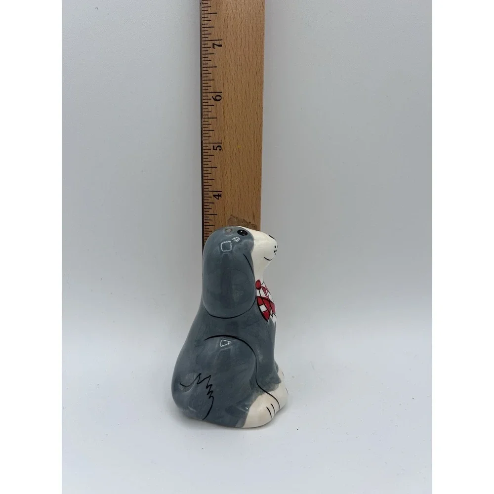 Vtg. Dogs Salt & Pepper Shaker Set Spice Up Your Food With these Cute‎ Doggies